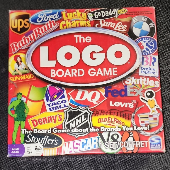 The Logo Board Game. The Board Game about the Brands You Love